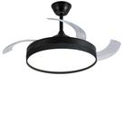 Plafon Ventilador de Teto Air Basic Preto 60W Multicolor Opus