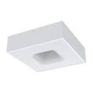 Plafon Waffle 4XE27 - Taschibra Branco