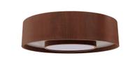 Plafon Wood Anel Imbuia 60cm 8E27
