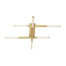 Plafon Yoda Ouro e Branco ZR141-WGD LED 22W 2700K 71x85cm Starlux ST2633 Plafon Yoda Ouro e Branco ZR141-WGD LED 22W 2700K 71x85cm Starlux ST2633