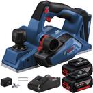 Plaina 18V GHO 185-LI com 2 Baterias e Carregador Bivolt BOSCH Plaina 18V GHO 185-LI com 2 Baterias e Carregador Bivolt BOSCH