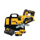 Plaina A Bateria 20V Dewalt Dcp580B + 2 Baterias 5Ah Plaina A Bateria 20V Dewalt Dcp580B + 2 Baterias 5Ah