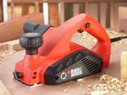 Plaina Elétrica Black&Decker 650W - 7698 10 Posições Trava e Chanfro Duplo