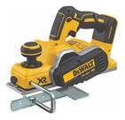 Plaina elétrica manual DeWalt DCP580B 82mm cor amarelo Plaina elétrica manual DeWalt DCP580B 82mm cor amarelo