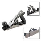 Plaina Manual Número 4 Em Metal Cabo Plástico Para Madeira