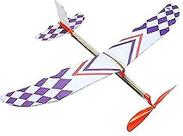 Planador voador movido a elástico, modelo de avião DIY