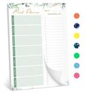Planejador de refeições Taja Magnetic 52 folhas com lista de compras destacável Planejador de refeições Taja Magnetic 52 folhas com lista de compras destacável