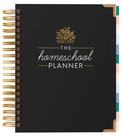 Planejador Jemwin Homeschool Beautiful Undated with Tabs Gold Spiral