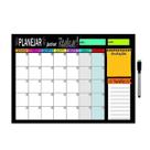 Planejador Mensal e Agenda Para Realizar 29X40Cm Metal Planejador Mensal e Agenda Para Realizar 29X40Cm Metal