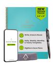 Planificador Rocketbook Flex Inteligente Reutilizable en Tamaño Carta Color Teal