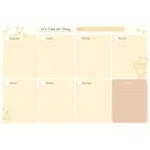 Planner 2023 de mesa semanalâ pooh office basics