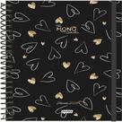Planner 2026 Jandaia Espiral Office Mono 17,5x24,2cm Capa Dura 160 Páginas Sortido