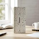Planner Agenda De Mesa 23 cm Pedras 52 Folhas