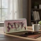 Planner Agenda De Mesa 23 cm Princesas 52 Folhas Planner Agenda De Mesa 23 cm Princesas 52 Folhas