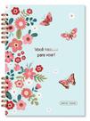Planner Compacto mensal Borboletas Fina Ideia Planner Compacto mensal Borboletas Fina Ideia
