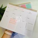 Planner de Anotação Semanal Permanente - Interponte / WX Gift