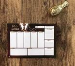 Planner de Mesa a5 semanal 25 folhas harry gravataplan017