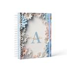 Planner Devocional Floral Azul para Fortalecer a Fé e a Oração Planner Devocional Floral Azul para Fortalecer a Fé e a Oração