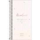 Planner Espiral 11,9 x 24 cm Soho 90 G 2025 - Listras Lilás-Rosa Adventures