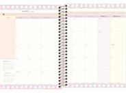 Planner Espiral 17,7x24cm Soho 9og Tilibra Planejamento M7