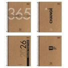 Planner Espiral Capa Dura Kraftwork 2026 - Tilibra