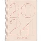 Planner executivo espiral 20 x 27,5 cm vanilla 2024