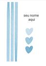Planner financeiro capa coração azul - 5