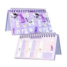 Planner Não Datado Agenda Espiral Semanal Com Suporte D Mesa