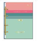 Planner Permanente Argolado Day Dream Cadersil - LC Planner Permanente Argolado Day Dream Cadersil - LC