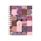 Planner permanente-coleção single book-abstrato-não datado