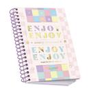 Planner Permanente Enjoy A5 Agenda espiral não datada - DAC