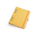 Planner Premium Argolado ótima A5 Coleção Romantic Amarelo 1 ed