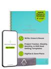 Planner Rocketbook Fusion Híbrido Reutilizável 15 x 22 cm Verde-azulado Planner Rocketbook Fusion Híbrido Reutilizável 15 x 22 cm Verde-azulado