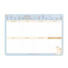 Planner Semanal Cartões Gigantes Bloco Week Delicata