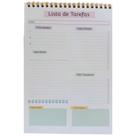 Planner Semanal Diário Lista de Tarefas To Do List 50 Folhas Transparente Organização Dourado Planner Semanal Diário Lista de Tarefas To Do List 50 Folhas Transparente Organização Dourado