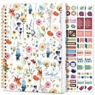 Planner Taja Orçamento Rastreador Mensal de Despesas Flores Silvestres Planner Taja Orçamento Rastreador Mensal de Despesas Flores Silvestres