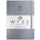 Planner Wyze Goal Planner de 6 meses para produtividade cinza