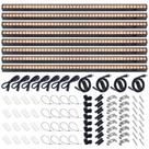 Plant Grow Lights Barrina T5 80W LED de espectro total 2 pés 8 unidades