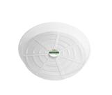 Plant Saucer Crescent Too 14" de plástico transparente redondo