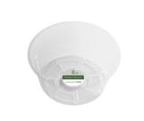 Plant Saucer Crescent Too 20 cm Clear