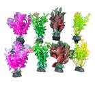 Planta Artificial 7,5 Cm Aquário Enfeite C/8 Unidades Cod.16 Planta Artificial 7,5 Cm Aquário Enfeite C/8 Unidades Cod.16
