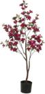 Planta Artificial Arvore Azaleia Pu C/Pote X86 Fucsia 1,20cm