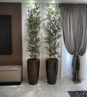 Planta artificial bambu 12 hastes 1 metro , o vaso não acompanha