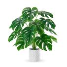 Planta artificial Der Rose de 71 cm de altura para decoração de casa