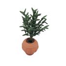 Planta artificial em miniatura Dollhouse Flower em escala 1/12