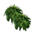 Planta Artificial Grande E Realista De Samambaia Boston Com 21 Folhas, Elegante Folhagem Falsa Para Planta Artificial Grande E Realista De Samambaia Boston Com 21 Folhas, Elegante Folhagem Falsa Para