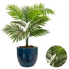 Planta Artificial Palmeira Com Vaso Bojo Completo