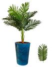 Planta Artificial Palmeira Coqueiro + Vaso Completo Cores