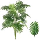 Planta Artificial Palmeira Folhas Arranjo Decoração Casa Planta Artificial Palmeira Folhas Arranjo Decoração Casa
