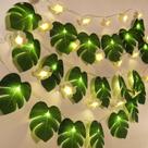 Planta artificial RECUTMS Monstera Plumeria String Lights 3m Planta artificial RECUTMS Monstera Plumeria String Lights 3m